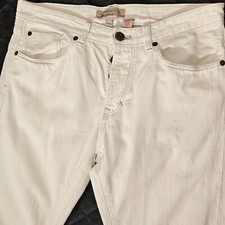 Banana Republic Straight Leg Jeans Men's Size 31 X 32 Heritage White