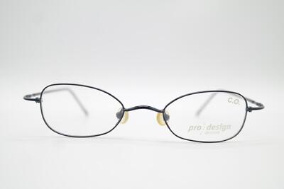 Pro Design Denmark 845 Blau Violett Oval Brille Brillengestell eyeglasses Neu