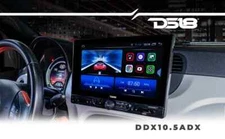 DS18 10.5” Single 1-Din Touch Screen Car Stereo Receiver Bluetooth DDX10.5ADX