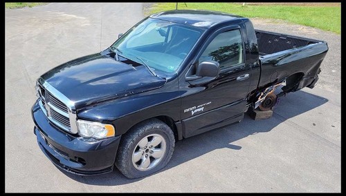 2003-2006 Dodge Ram Viper SRT-10 8.3L Driver Left Front Fender Body Paint Black - Picture 12 of 12