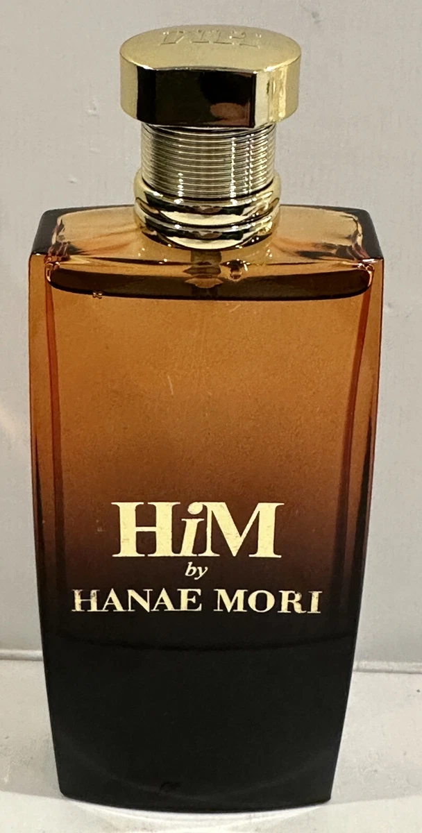 Hanae Mori HIM 3.4oz Eau de Parfum Spray For Men New In White Box
