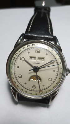 LEONIDAS Vollkalender mit Mondphase 1950 TOP-Zustand
