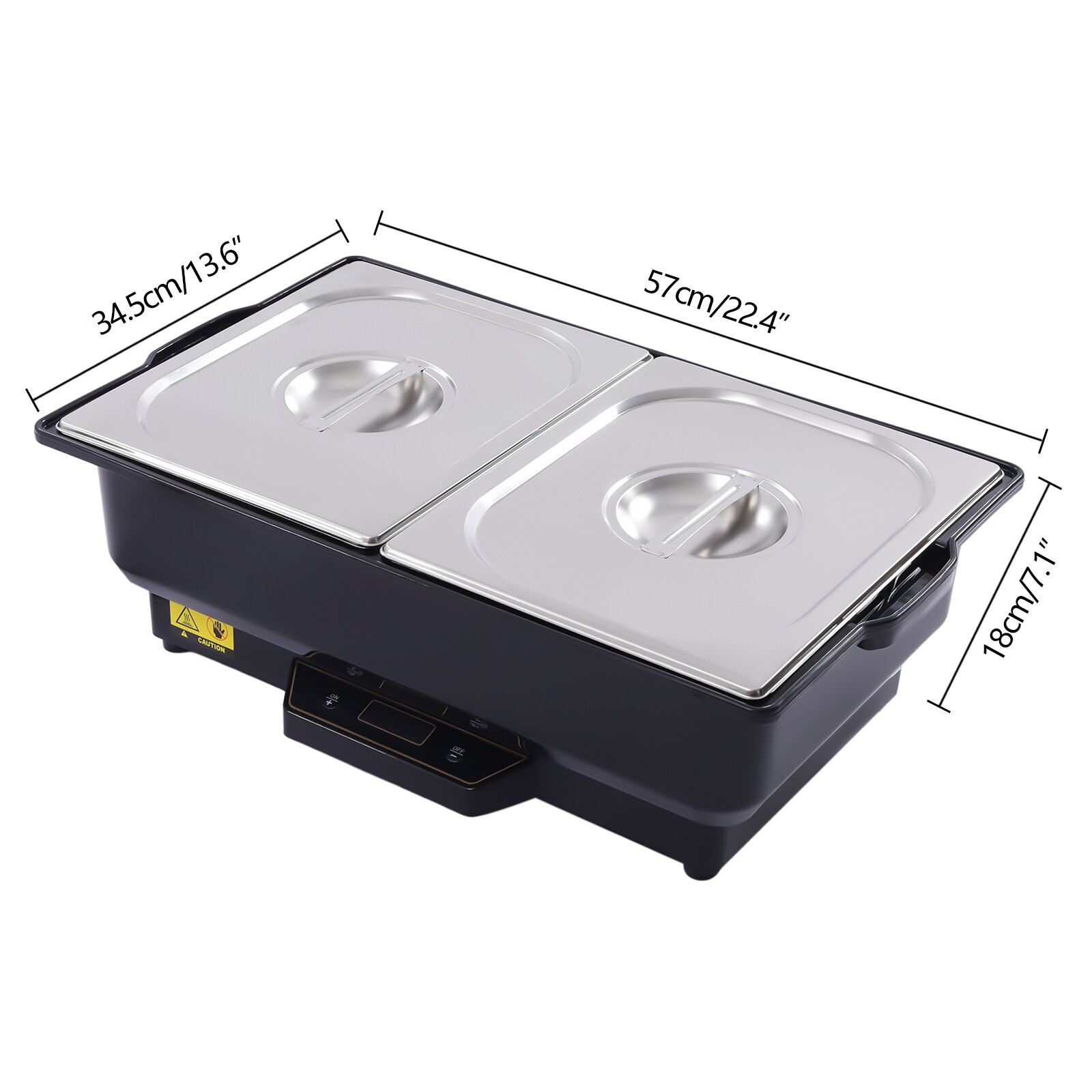 Electric Chafing Dish Buffet set for Wedding, Party, Catering Events