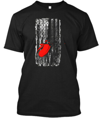 Skeet Shooting Clay Target Hunter Usa Flag Men T-Shirt Made in USA S-5XL 