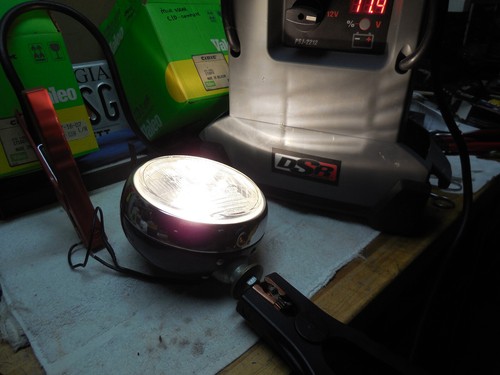 Cibie MINI OSCAR H4 auxiliary lamps (pair) complete, genuine rare variant, USED - Picture 12 of 23