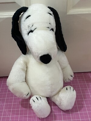1968 Snoopy Plush Stuffed Animal United Feature Syndicate VTG