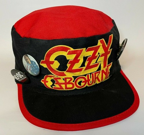 Vintage Ozzy Osbourne Painters Cap Hat 