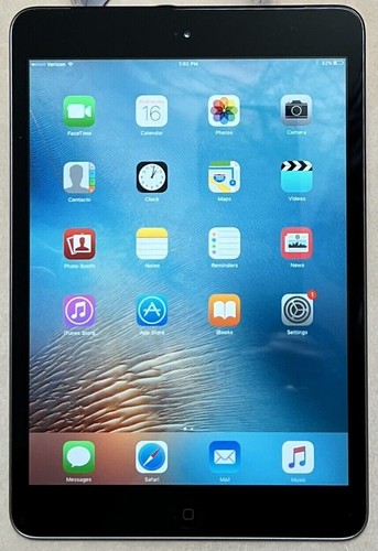 Apple 1st Generation iPad Mini 16GB + Wi-Fi + Cellular (Verizon) - Afbeelding 1 van 8