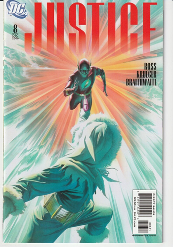 Justice #1,2,3,4,5,6,7,8,9,10,11,12 Complete Set/Alex Ross/Jim Kreuger/DC/2005 - Picture 8 of 12