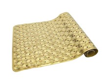 Bathtub Mat Non Slip with Suction Cups 15"x27" 27" x 15" Rectangular , Gold