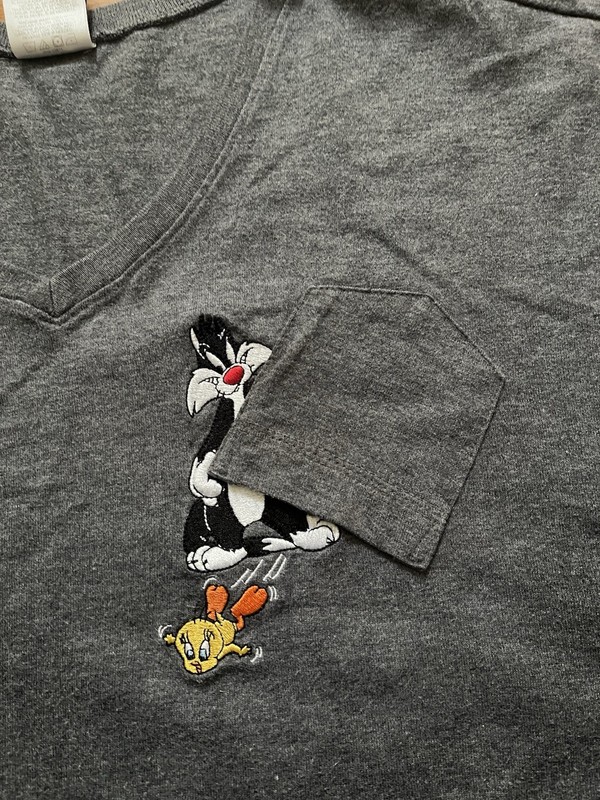 Warner Bros. Studio Store Gray Tweety And Sylvester Size XL