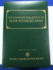 1946-1964 Silver Roosevelt Dime and Stamp Collection Lot of 50 10c