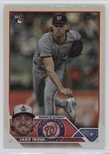 2023 Topps Update Rainbow Foil Jake Irvin #US224 uk2