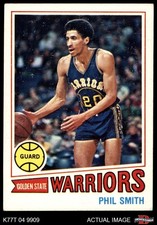 1977 Topps #12 Phil Smith Warriors San Francisco 4.5 - VG/EX+