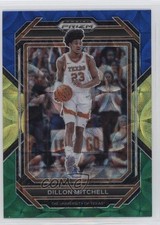 2023 Panini Prizm Draft Picks Choice Blue Yellow & Green Dillon Mitchell #35 fm0
