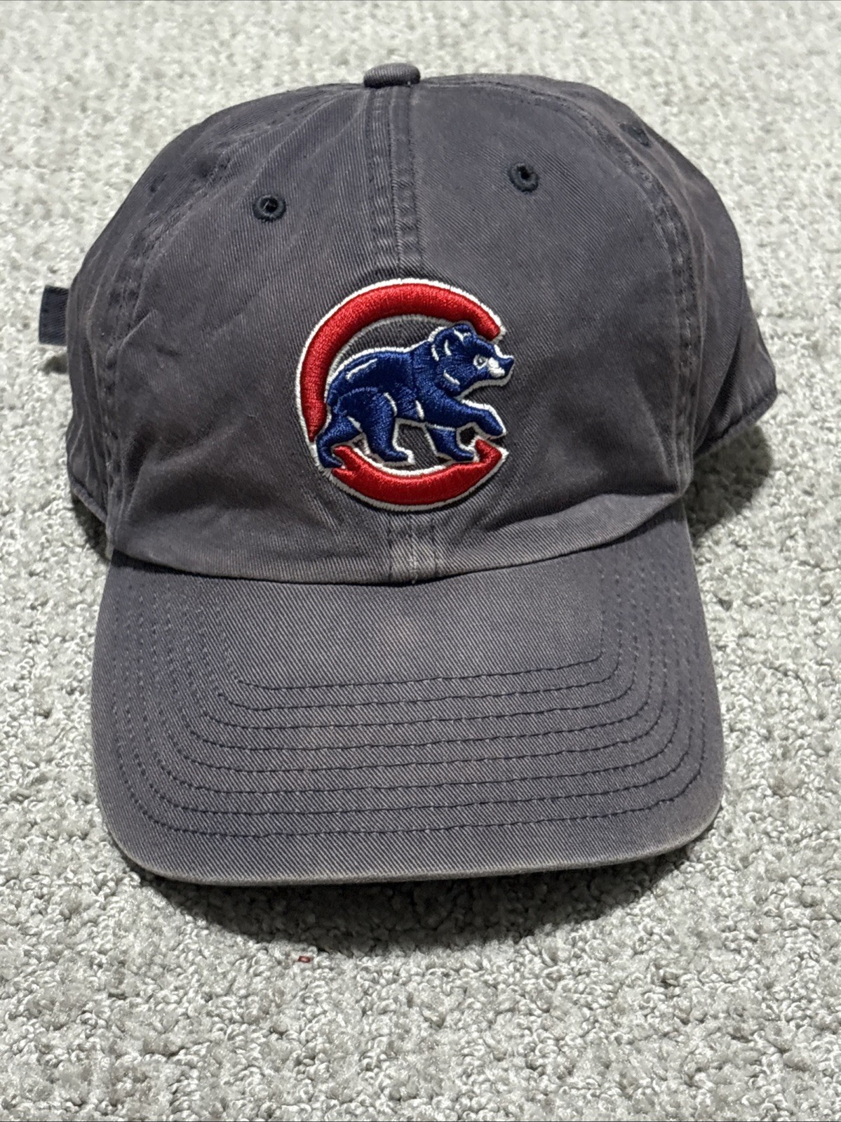Chicago Cubs Walking Bear Adjustable Baseball Cap - image 1