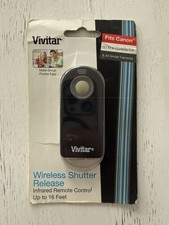 Vivitar Wireless Shutter Release Remote Control for Canon - Brand New