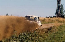 Heikki Enomaa Jyrki Ahava BMW 2002 1000 Lakes Rally August 29 1975 Old Photo 1