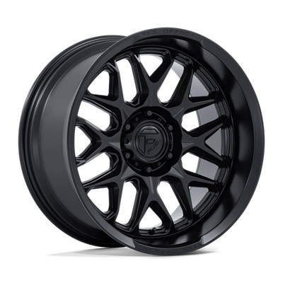 (4) Fuel FC904 LYNX BLACKOUT RIMS: 22x9, 6x139.7/6x5.5, 1 mm, FC904MX22906801