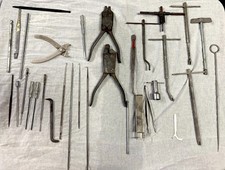 Vintage Typewriter Repair Maintenance Kit and Tools in Howe Industries Case