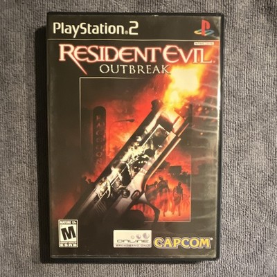 Resident Evil Outbreak PS2 CIB manual included (tested)