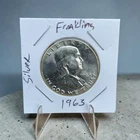 1963 Franklin Half Dollar Uncirculated 50c SILVER