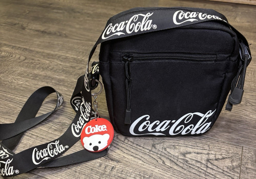 Official Coca-Cola Purse Crossbody Adjustable Bag Collectible Coke