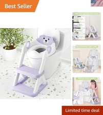 Safe Comfortable Toilet Training Seat for Boys and Girls - Adjustable Design