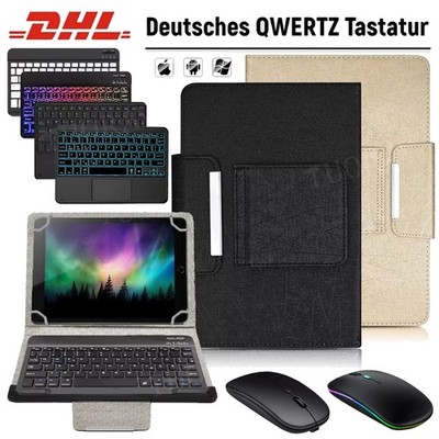 Schutz Hülle Für Xiaomi Mi Pad 8 / 8 Pro 11.2 2025 mit QWERTZ Bluetooth Tastatur
