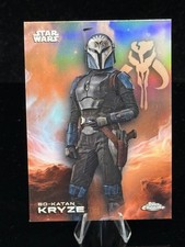 2025 Topps Chrome Star Wars Refractor Bo-Katan Kryze #10