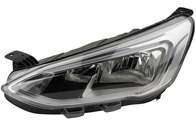 Scheinwerfer Halogen links passend für Ford Focus 01/2018- mit LWR TFL LED chrom