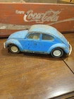 Vtg 60s TONKA VW BEETLE Volkswagen Bug Press Metal Blue Barn Find