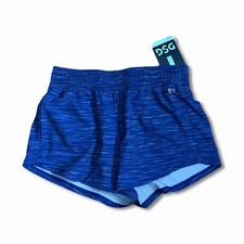 DSG Stride Run Athletic Shorts Girls Youth Blue - Size Medium