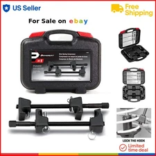 Strut Spring Compressor Kit Iron 2-Piece Auto Repair Coil Spring Removal