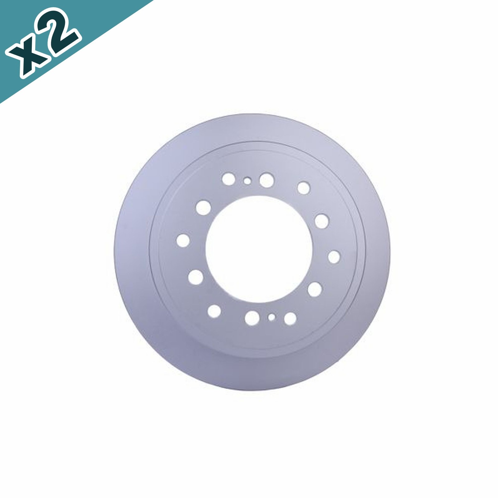 HELLA Brake Disc Rear Internally Vented Fits Toyota 4 Runner FJ Cruiser