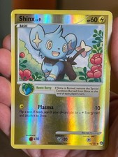 POKEMON SHINX LV.9 98/123 COMMON REVERSE HOLO MYSTERIOUS TREASURES MP CARD