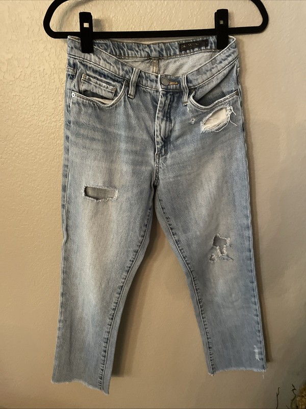 Black NYC Ripped Jeans Size 27