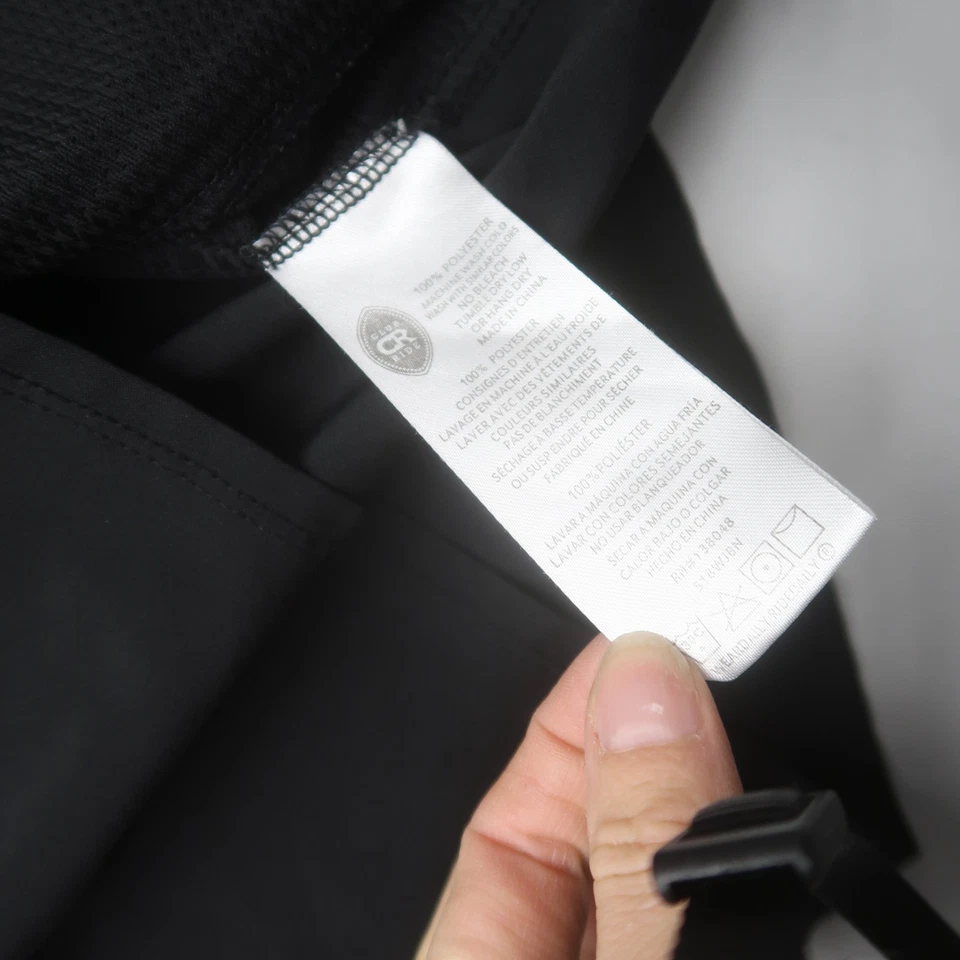 Camiseta deportiva de ciclismo Club Ride para mujer grande negra perla cuello a presión ciclismo Foto 4 de 4