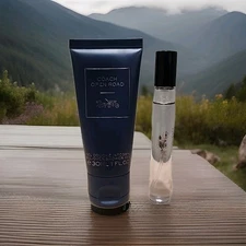 COACH MEN OPEN ROAD TRAVEL SIZE SHOWER GEL 1 OZ & TRAVEL SPRAY 0.25 OZ SET NEW