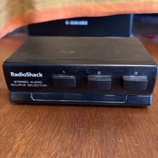 Radio Shack Stereo Audio Source Selector 42-2112