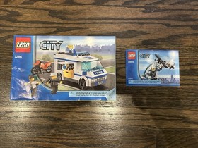 LEGO CITY: Prisoner Transport (7286) + Police Helicopter (30222) 100% complete