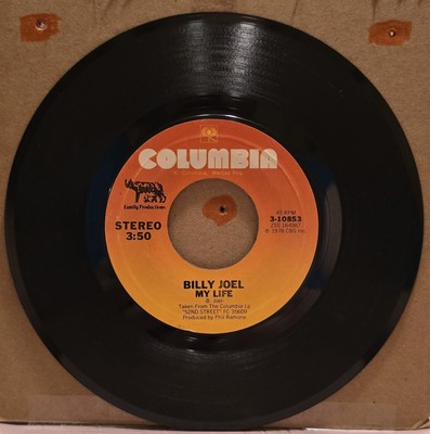 Billy Joel - My Life/52nd Street - Vinyl Record 45 RPM 7