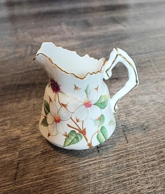 Hammersley & Co. Bone China Small Pitcher or Creamer  DOGWOOD BLOSSOM England