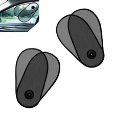 2 PCS Car Window Shades for Baby, Foldable Rotatable Adjustable Sun Visor for...