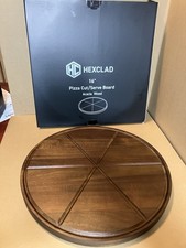 Taglio pizza/server Hexclad 16" (legno di acacia) nuovo con scatola!