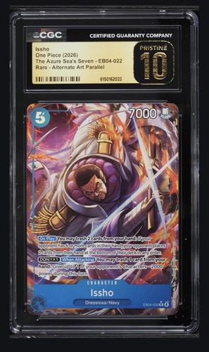 Issho (Alternate Art) graded CGC 10 for sale on eBay