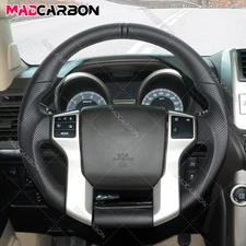 Full Black Leather Steering Wheel for Toyota 4Runner Tundra Tacoma Sequoia 10+