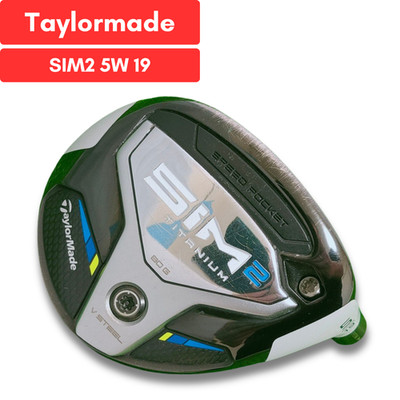 TaylorMade SIM2 5W 19 Fairwayholz Kopf nur Rechtshand GEBRAUCHT D3189