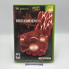Breakdown Microsoft Xbox Complete w/ Manual CIB Tested