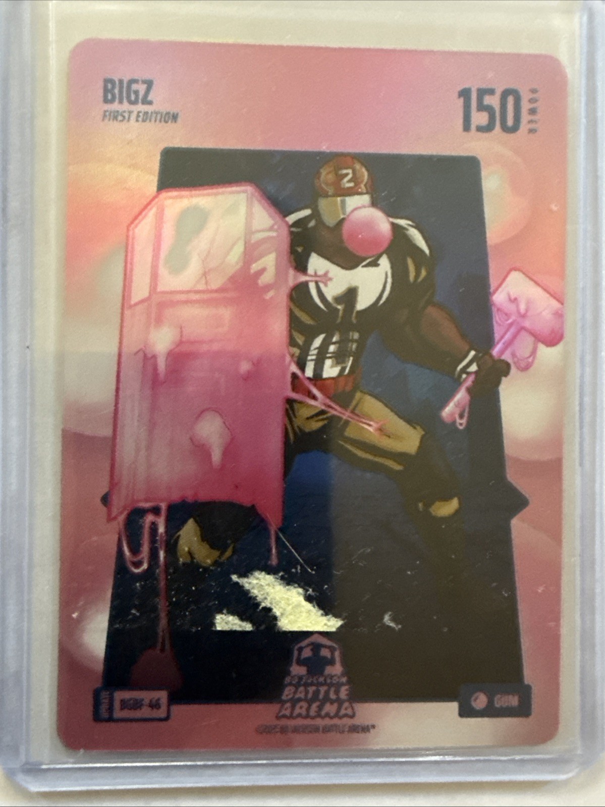 Bo Jackson Battle Arena BIGZ Zion Williamson Bubble Gum Battlefoil #BGBF-46 RH4